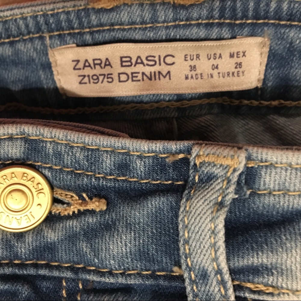 Zara Basic Denim Jeans Authentic. - image 6